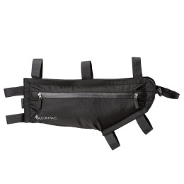 Torba za okvir bicikla Acepac Zip frame bag MKIII M crna