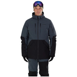 Muška zimska jakna Fundango Baily ECO Allmountain Jacket tamno siva blood