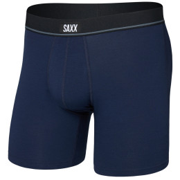 Muške bokserice Saxx Essential Cotton Boxer Brief Fly plava maritime