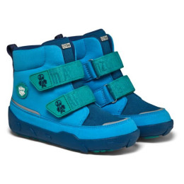 Dječje zimske cipele Affenzahn Mid Boot Vegan Comfy Octopus plava Octopus