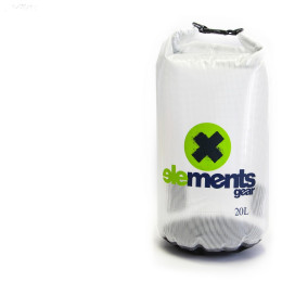 Vodootporna torba Elements Gear TRANSPARENT 20 l transparentna, providna