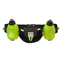 Torbice oko struka Nathan Trail Mix Plus crna Black/SafetyYellow