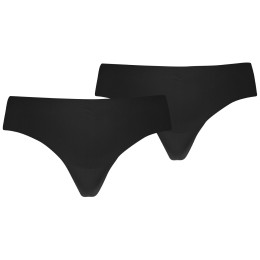 Ženske gaćice Puma Seamless String 2P Pack crna Black