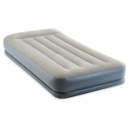 Madraci na napuhavanje Intex Twin Dura-Beam Pillow Rest siva