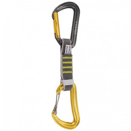 Karabiner za penjanje Camp Dyon Mixed Express Ks 11 Cm siva/žuta