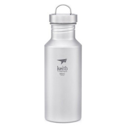 Boca Keith Titanium Titanium Sport Bottle 550 ml siva