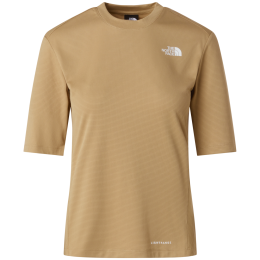 Ženska majica The North Face W Shadow Short Sleeve T-Shirt smeđa KELP TAN