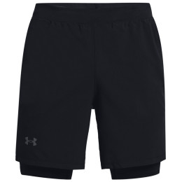 Muške kratke hlače Under Armour Launch SW 7'' 2N1 Short crna