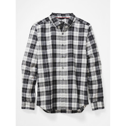 Muška košulja Marmot Harkins Lt Wt Flannel LS crna Black