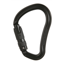 Karabiner Singing Rock Hector Triple Lock crna Black