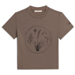 Ženska majica Icebreaker Merino 150 Tech Lite SS Crop Tee Seed Story