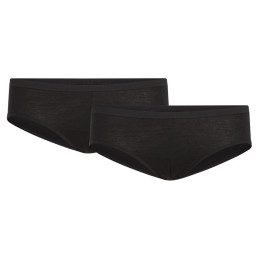 Ženske gaćice Icebreaker Women Merino 150 Siren Hipkini 2 Pack crna Black