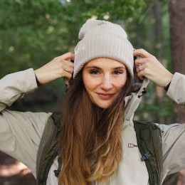 Zimska kapa Snow Monkey Beanie Winter bež Beige