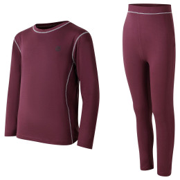 Dječji funkcionalni set Dare 2b Pow II Baselayer Set Huckleberry Tamno crvena Huckleberry