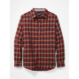 Muška košulja Marmot Fairfax Midweight Flannel LS crvena DarkSteel