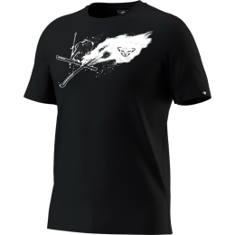 Muška majica Dynafit Graphic Co T-Shirt M crna 0911 - black out/MUTE GRAB