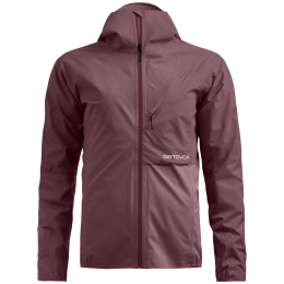 Ženska vodootporna jakna Ortovox Trace 2.5L Jacket W ružičasta Chestnut