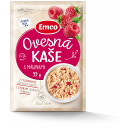 Kaša Emco Zobena kaša s malinama 55 g