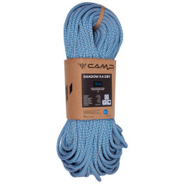 Uže za penjanje Camp Shadow 9.4 Dry - 70m plava/bijela Blue / White