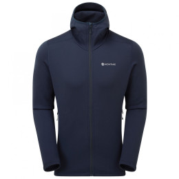 Muške funkcionalne majice dugih rukava Montane Fury Hoodie tamno plava Eclipse Blue