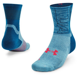 Čarape Under Armour ArmourDry Run Mid-Crew plava