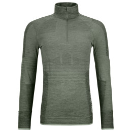 Ženska funkcionalna majica Ortovox 230 Competition Zip Neck W siva arctic grey