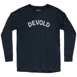 Muške funkcionalne majice Devold Classic Legacy Ls Man crna Ink