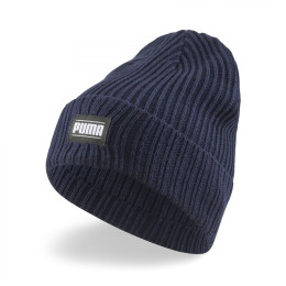 Zimska kapa Puma Ribbed Classic Cuff Beanie plava