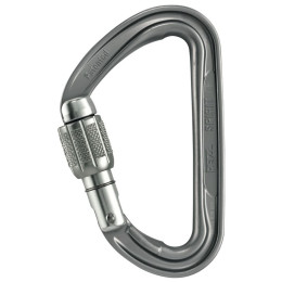 Karabiner Petzl Spirit Screw Lock siva