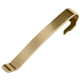 Multi kopča Leatherman Quick-Release Engravable Pocket Clip zlatna PVD BRASS