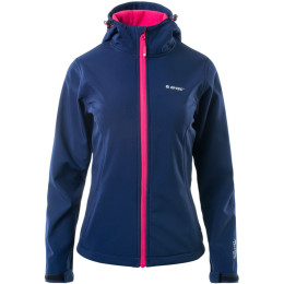 Ženska jakna Hi-Tec Lady Caria II plava Navy/BrightPink