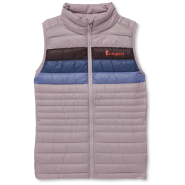 Ženski prsluk od perja Cotopaxi W'S Fuego Down Vest Ljubičasta Quartz Stripes