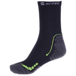 Čarape Hi-Tec Ranas crna Black/DarkGrey/AppleGreen