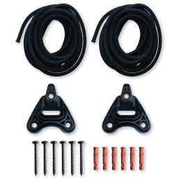 Višenamjenski set za pričvršćivanje viseće mreže La Siesta Uchycení sítě Home Rope crna Black