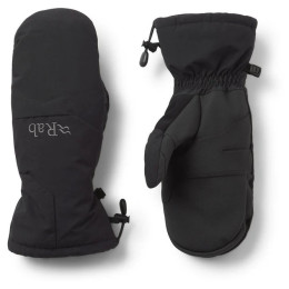 Ženske rukavice Rab Storm Mitts Wmns crna