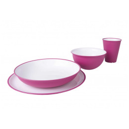 Set posuđa Omada Sanaliving Set 4 pcs Ljubičasta