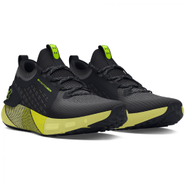 Tenisice za trčanje Under Armour HOVR Phantom 3 SE FD crna/žuta Black/TitanGray/HighVisYellow