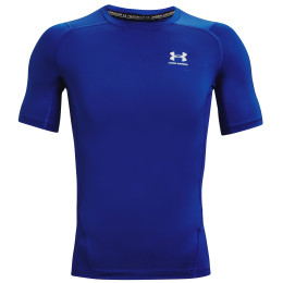 Muške funkcionalne majice Under Armour HG Armour Comp SS svijetlo plava Royal / / White