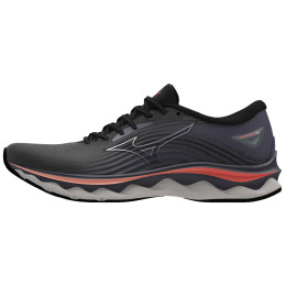 Ženske tenisice za trčanje Mizuno Wave Sky 6 crna Black/Quicksilver/HotCoral