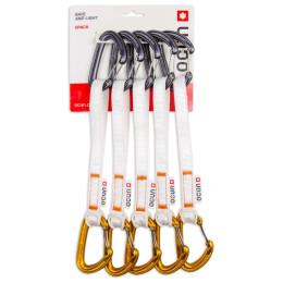 Pakiranje kompleta za penjanje Ocún Kestrel QD Bio-Dyn-Ring 15 mm 20 cm 5-Pack narančasta