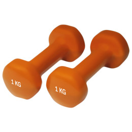 Utezi Yate YATE neopren 1kg/par narančasta Orange