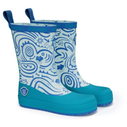 Dječje čizme Affenzahn Rainboot Vegan Plashy Shark plava Shark