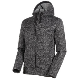 Muška dukserica Mammut Chamuera ML Hooded Jck. M crna Black