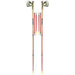 Štapovi za trail trčanje Leki Micro Trail Pro (2019) crvena NeonredDarkedGreyWhiteNeonyellow