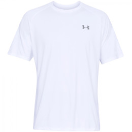 Muška majica Under Armour Tech SS Tee 2.0 bijela White / / Overcast Gray