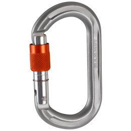 Karabiner Mammut Wall Micro Oval siva/narančasta Grey