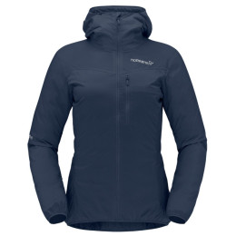 Ženska jakna Norrona falketind aero60 Zip Hood tamno plava Indigo Night