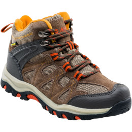 Dječje cipele Hi-Tec Kaori Mid WP Jr smeđa Brown/DarkBrown/Orange