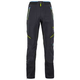 Muške zimske hlače Karpos Alagna Plus Evo Pant crna/plava Black/Blue Jewel