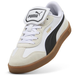 Ženske tenisice za dvoranu Puma Club Azura bijela/crna PUMA White-PUMA Black